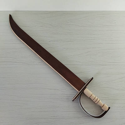 Шабля дерев'яна іграшкова 56 см.