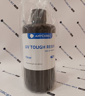 Anycubic Flexible Tough Resin Clear Гнучка фотополімерна смола Прозора Anycubic