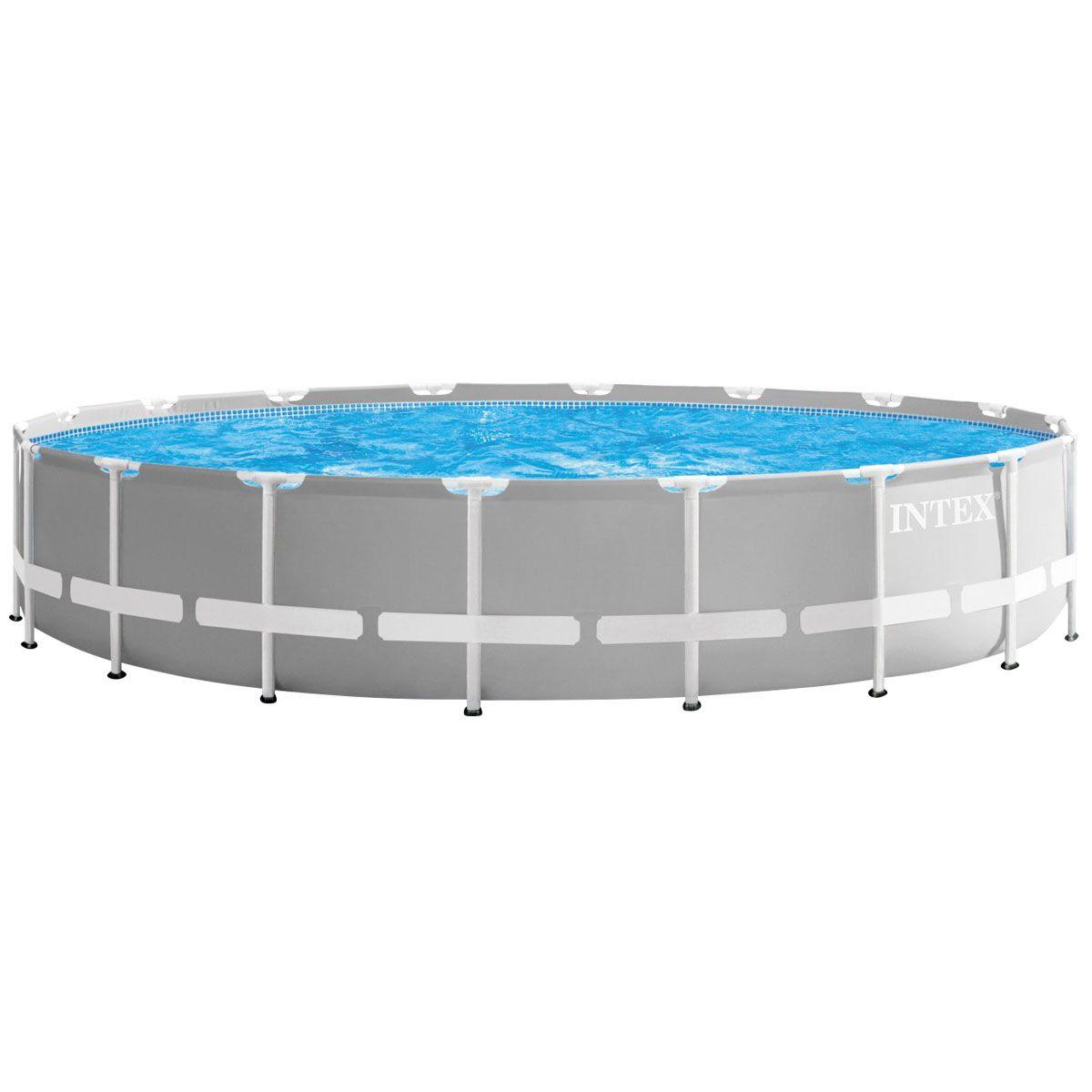 Каркасний басейн Intex Premium (549х122 см) з картриджним фільтром, драбиною та тентом (26732)