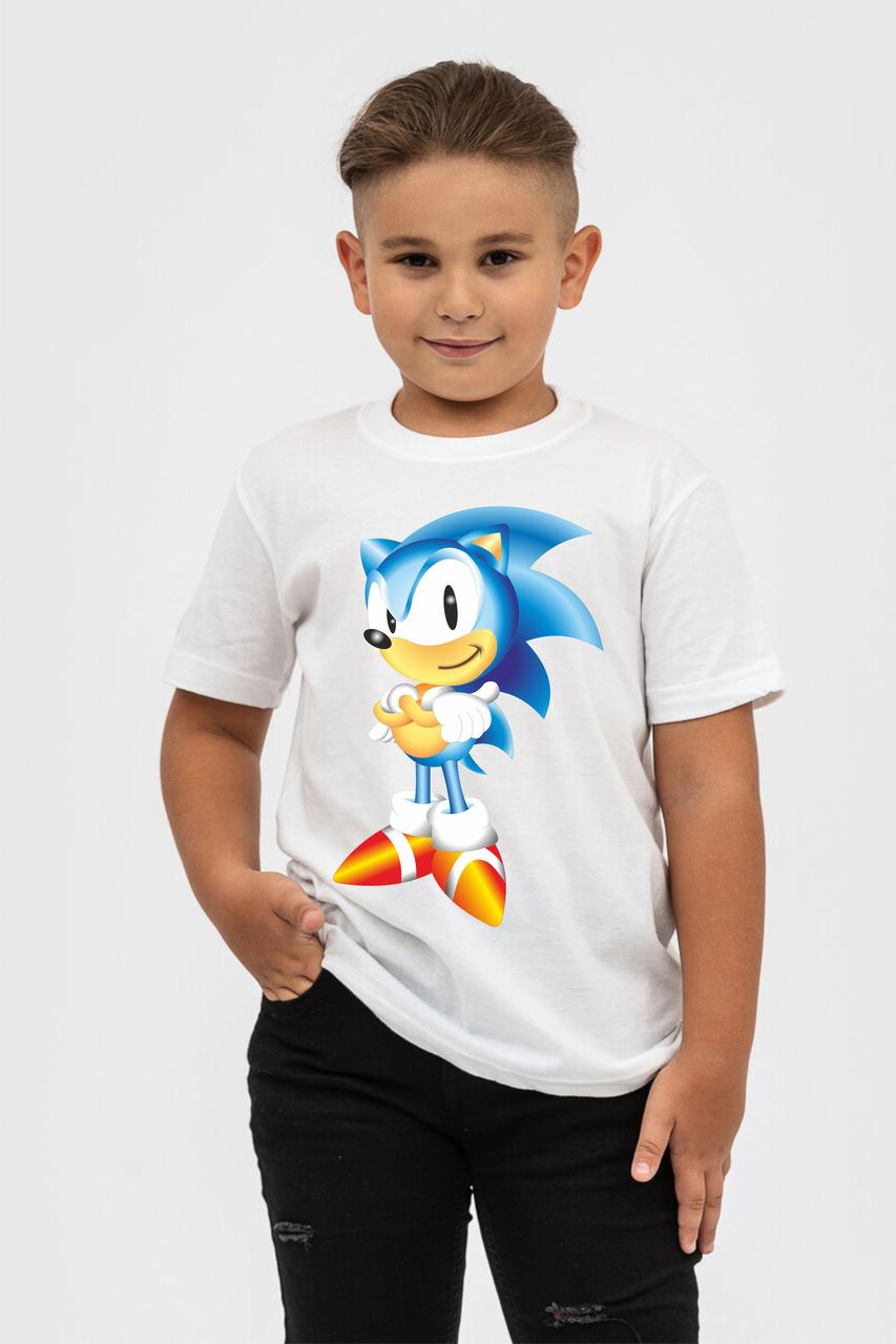 Футболка YOUstyle Sonic 0989 96 White, фото 1