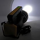 Переносний ліхтар-прожектор акумуляторний 1200 мАг, з USB Type-C, XO-YH02 / Потужний ручний ліхтарик, фото 2