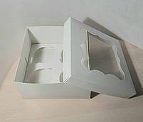 Коробка для капкейків на 4 шт, фото 2