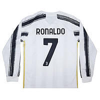 Детская футбольная форма RONALDO 7 Ювентус 2020-2021 с длинным рукавом Home 145-155 см (set3109_115468)