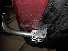 Фаркоп Kia Ceed SW 2006-2012 (Кіа Сід універсал) оцинкований, без підрізу бампера, фото 3