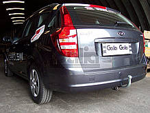 Фаркоп Kia Ceed SW 2006-2012 (Кіа Сід універсал) оцинкований, без підрізу бампера, фото 6