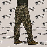 Тактичні штани спрощеного покрою в камуфляжі ММ-14 рип-стоп, фото 3