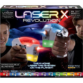 Ігровий набір для лазерних боїв "LASER X REVOLUTION MICRO" Laser X 88168 для двох гравців, Toyman
