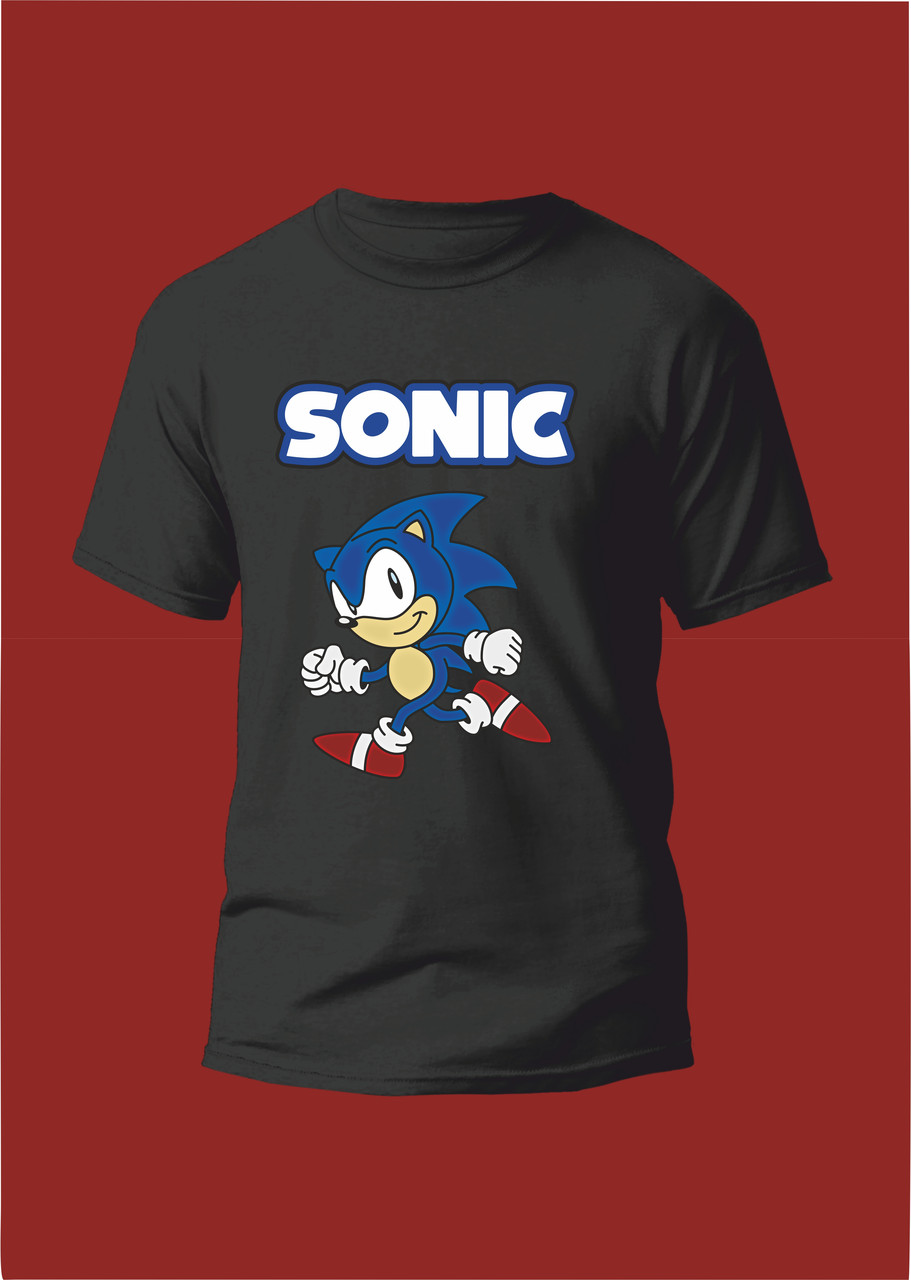 Футболка YOUstyle Сонік 0990 96 Black, фото 1