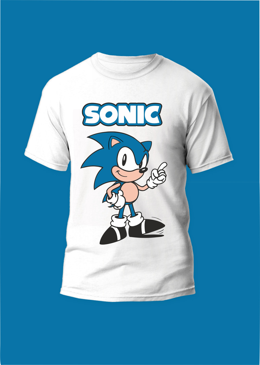 Футболка YOUstyle Sonic2 0991 140 White