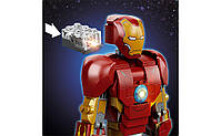 LEGO Super Heroes Marvel Фігурка Залізної людини 381 деталь (76206), фото 8