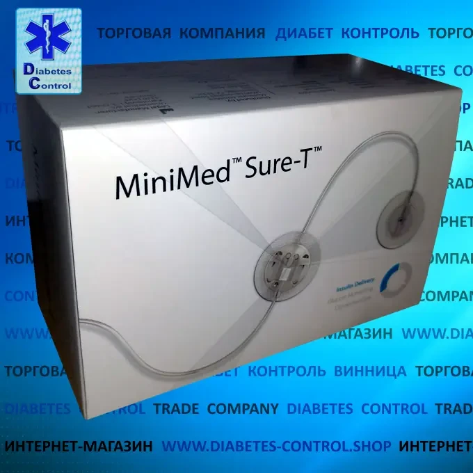 Катетеры Medtronic Sure-T / Шуа-Ти для инсулиновой помпы (Инфузионный набор) 1 шт. - фото 1 - id-p1756580744