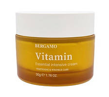 Крем для обличчя з вітамінним екстрактом Bergamo Vitamin Essential Intensive Cream •	Bergamo Vitamin Essential In