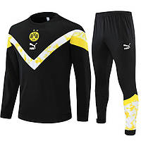 Детский футбольный костюм Боруссия Дортмунд Puma 2022-2023 Training Black 125-135 см (3317)