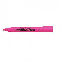 Маркер Centropen Highlighter 1-4.6 мм скошенный Розовый 8852-01