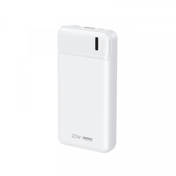 Універсальна мобільна батарея Remax RPP-288 Pure 20000 mAh White (6954851241621)