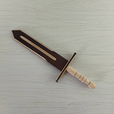 Меч дерев'яний іграшковий 36 см.