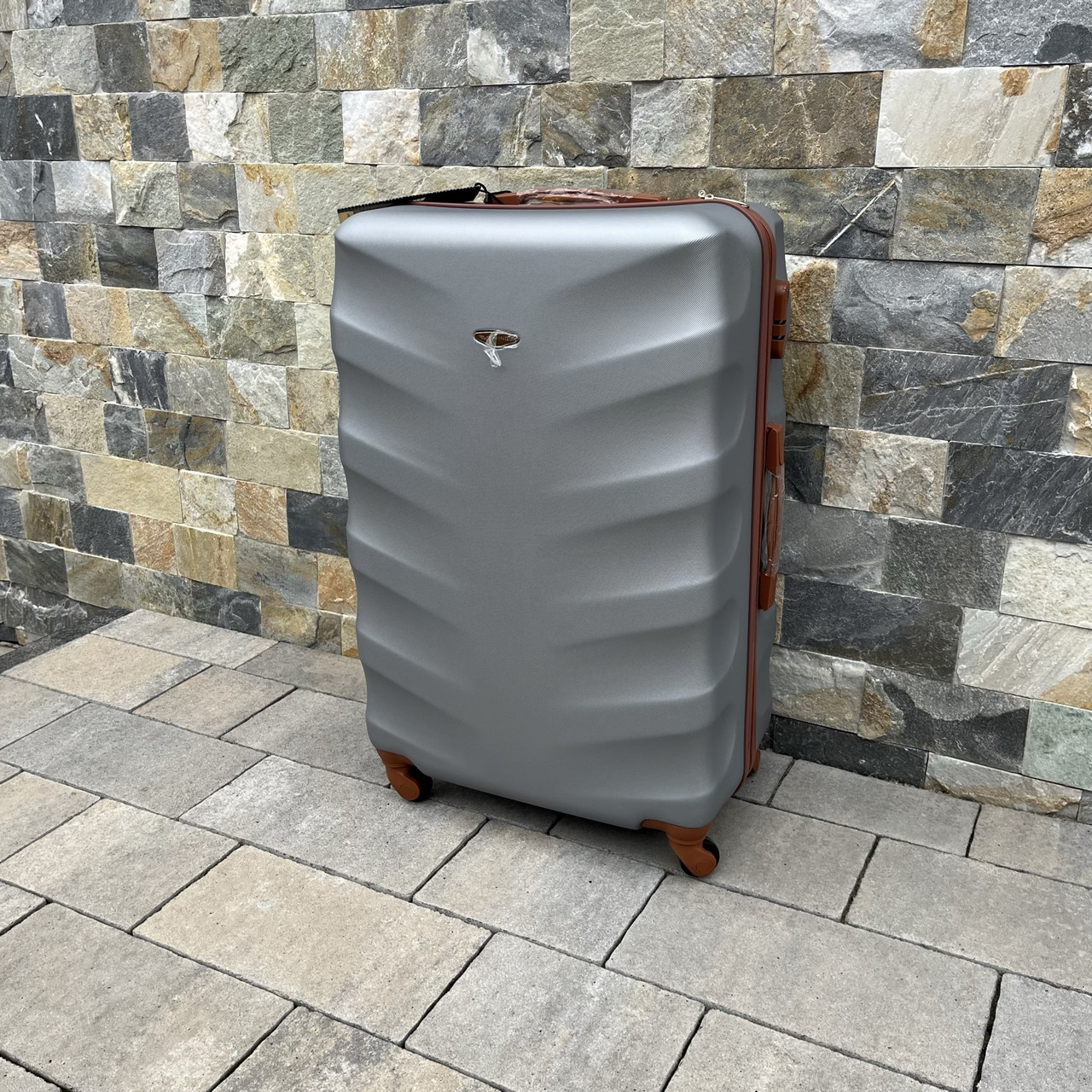 Чемодан Дорожный Большой Wings 402 L Серебряный — Купить Недорого на ...