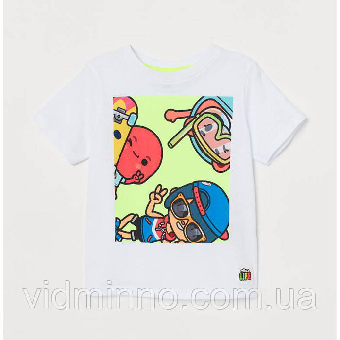Футболка дитяча H&M р.98/104 - 2-4 роки, TOCA LIFE, можна як дівчинці, так і хлопчику