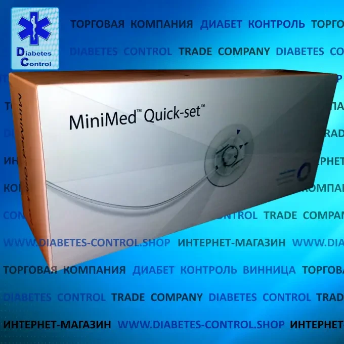 Катетеры Quick-Set 6/46 для инсулиновой помпы Medtronic (Инфузионный набор) 1 шт. - фото 1 - id-p1756593885