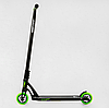 Труковий самокат салатовий Best Scooter FEAR SCS система пеги алюмінієвий диск та дека колеса PU 115 мм, фото 2