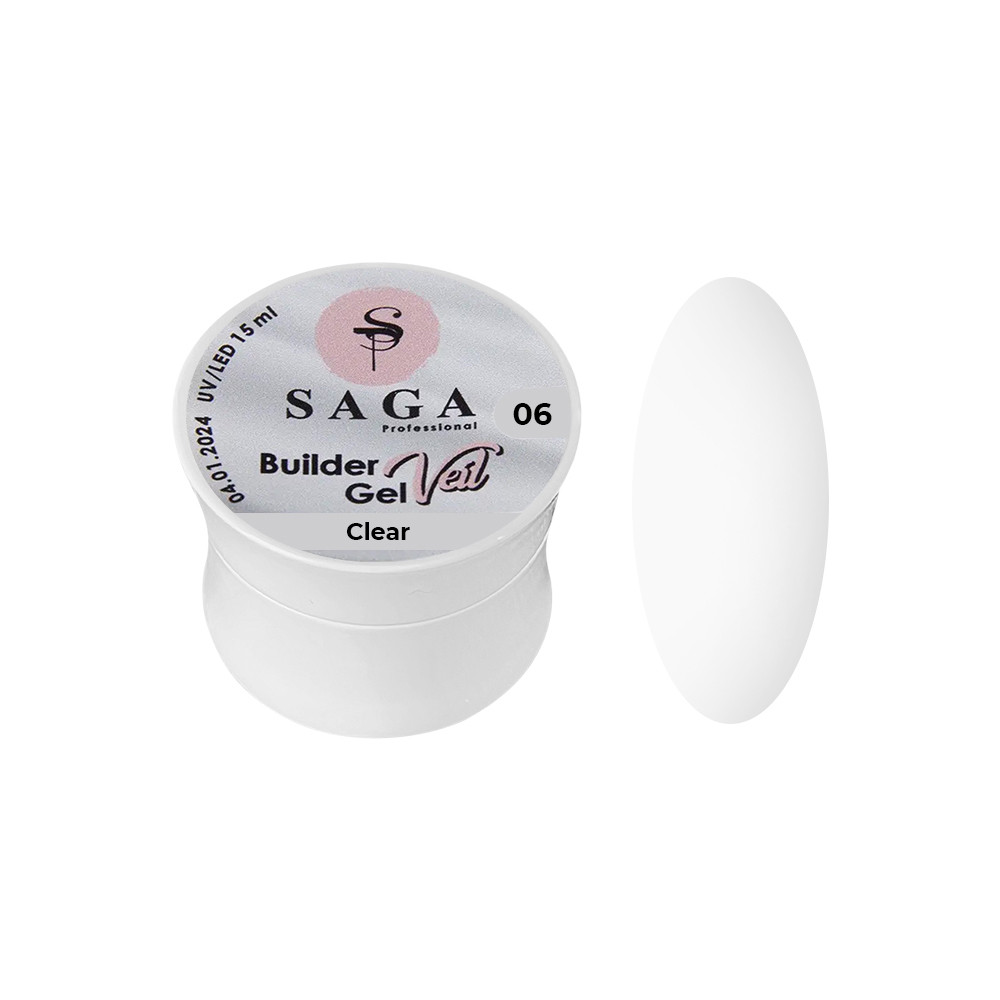 Builder Gel Veil 6 Saga, 15 мл