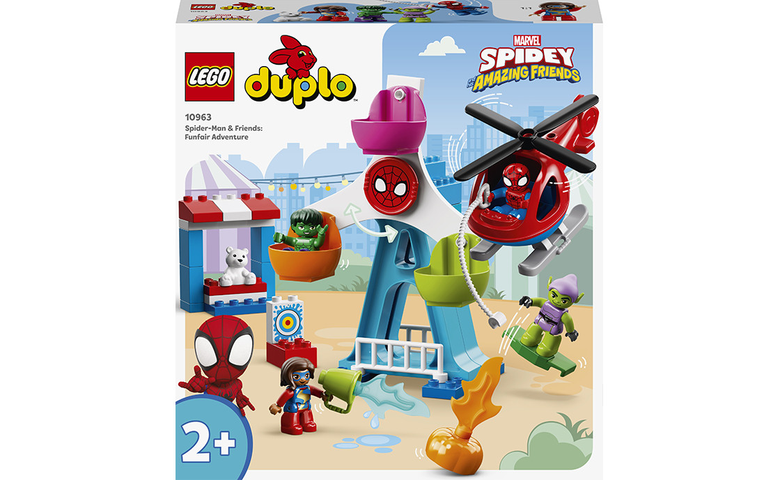 LEGO DUPLO Super Heroes Людина-павук і її друзі: пригоди на ярмарку 41 деталь (10963)