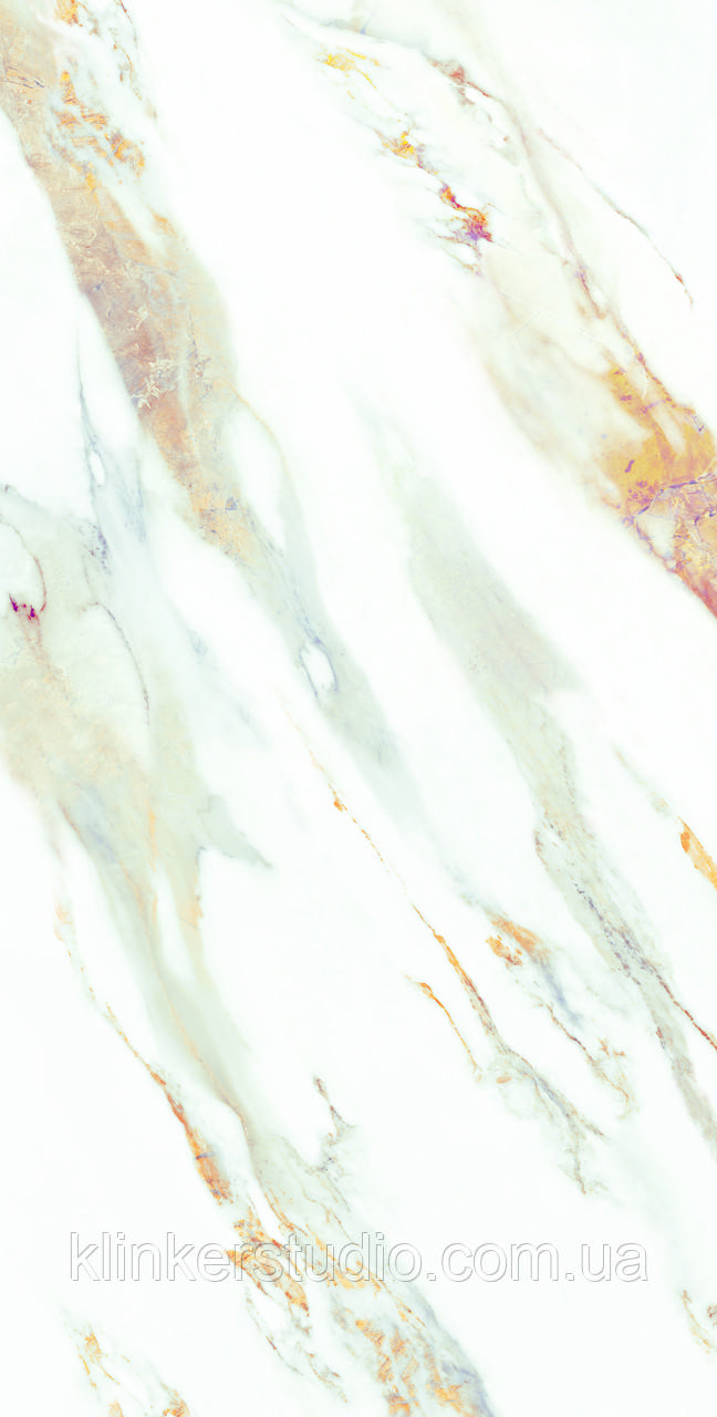 Плитка керамогранітна Calacatta Gold сірий 600x1200x8 Intercerama, фото 1