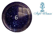 Блискітки для дизайну нігтів No6