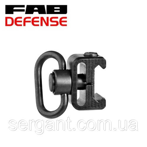 Антабка PSA FAB Defense на планку Вівер/Пікатіні швидкознімна поворотна (Ізраїль)