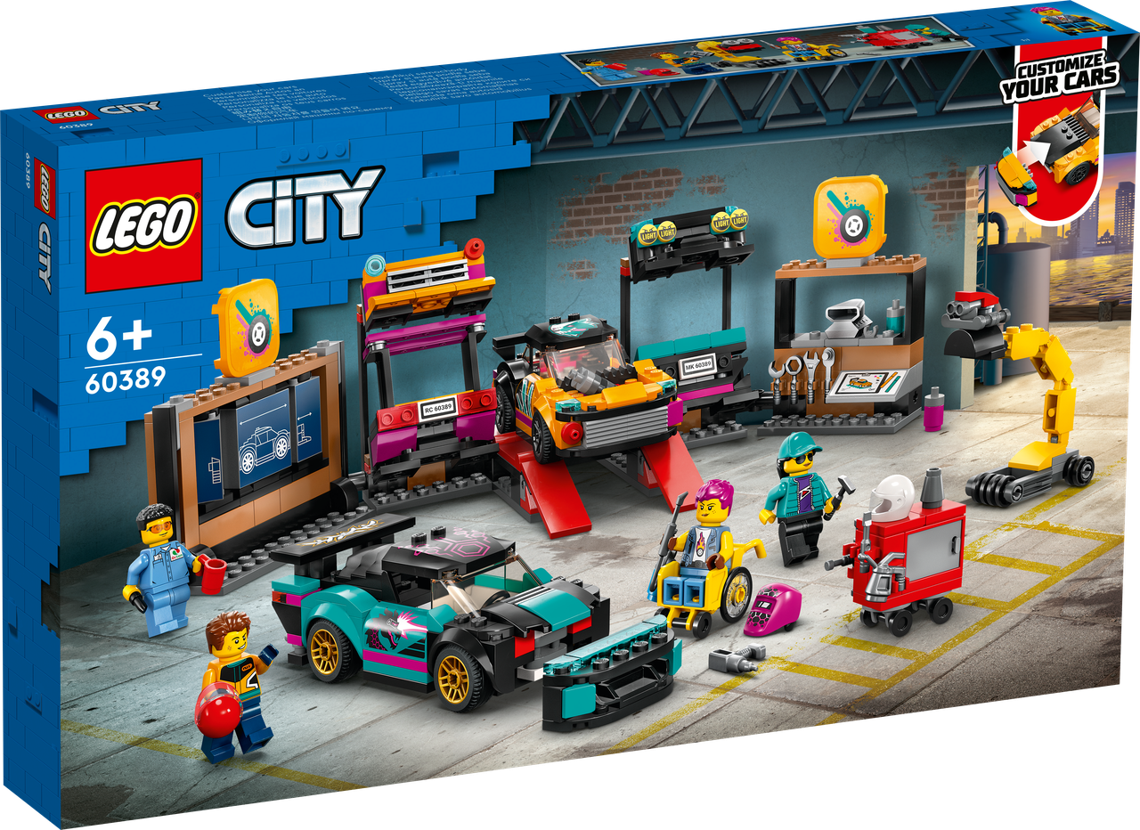 Lego city garage deals