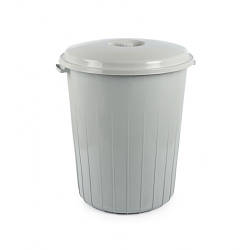 Бак господарський Tuffex з кришкою 50 л d41 см h46 см поліпропілен (TP-2210)