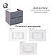 Тумба підвісна Qtap Scorpio 710х585х460 Graphite QT1474TPВ702G, фото 11
