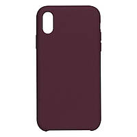 Чохол Soft Case No Logo для Apple iPhone XR Maroon