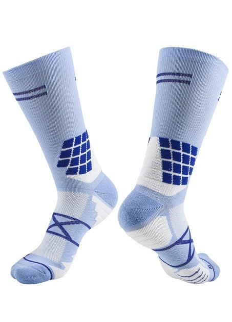 Чоловічі шкарпетки компресійні SPI Eco Compression  41-45 blue 4556 b, фото 1