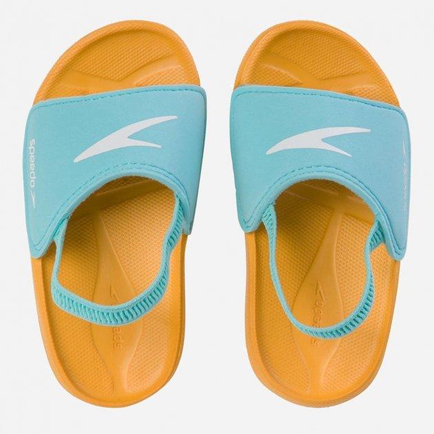 Шльопанці Speedo LEARN TO SWIM SLIDE IU блакитний, помаранчевий Діт 21,5 8-11299D719 21,5