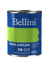 Емаль 900 мл алкідна ПФ-115 бежева BELLINI