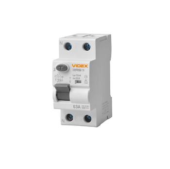 Диференційне реле AC 30мА 10 kA 4Р 16А Resist Videx