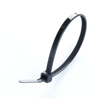 Хомут пластиковий 8*400мм чорний 100шт/уп APRO