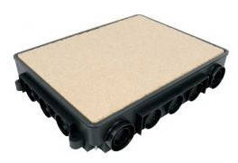 Коробка універсальна 250*332мм для монолітної підлоги 57*75мм KUP 57 Копофлекс Копос