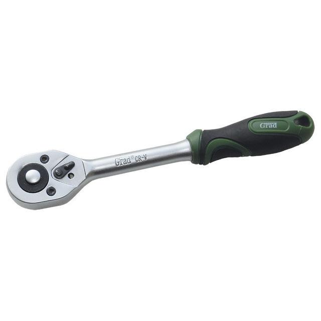 Ключ-тріскачка 1/4" 150мм 45T Grad, фото 1