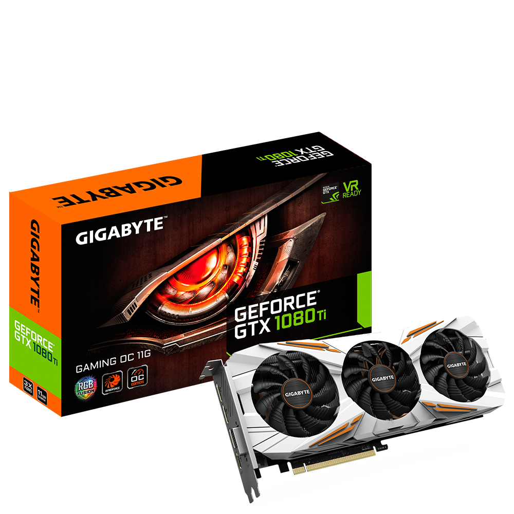 Відеокарта Gigabyte GeForce GTX 1080 Ti Gaming OC 11G GDDR5X Refurbished