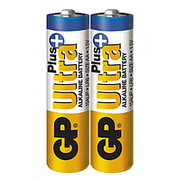 Батарейка щелочная AA/LR6 (пл-2шт) GP Ultra Plus