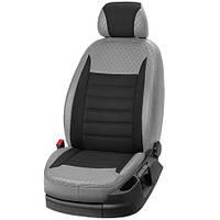 Чехлы на сиденья из экокожи и автоткани Kia Sportage III (SL) 2010-2015 EMC-Elegant