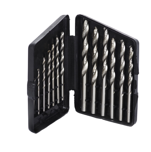 Набір свердл по металу d1,5-6,5мм P6M5 13шт + пластик бокс APRO, фото 1