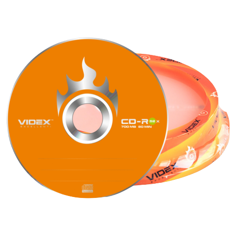 Диск CD-R 700Мб 52х Videx Bulk/10шт - фото 1 - id-p1756182254