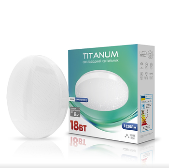 LED Світильник настінно-стельовий 18W 5000К 220V Зоряне небо TLCL-185S Titanum
