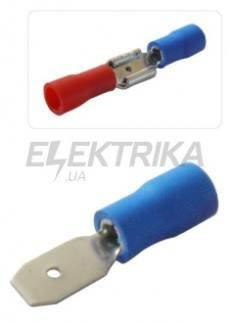 Конектори під гвинт MDD2-187 4,75*0,5/0,8 100шт/уп Аско