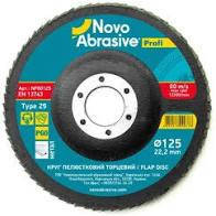 Диск пелюстковий торцевий d125мм T27 P40 Profi NovoAbrasive