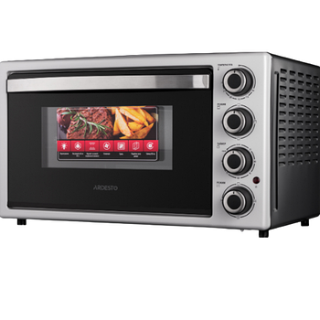 Електрична піч 2000W 42л (гриль/конвекція/рожен + таймер) сіра EO-4220GRCS Ardesto