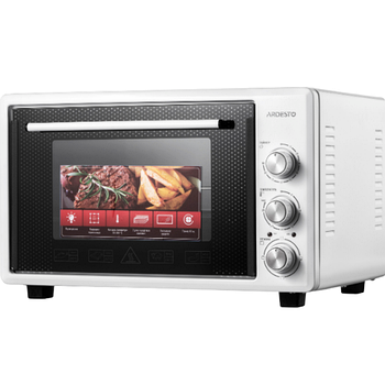Електрична міні-піч 1300W 40л (+ таймер) біла MEO-S40GW Ardesto